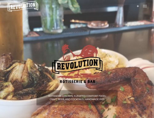 Revolution Rotisserie Website Design