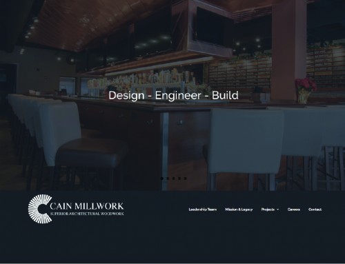 Cain Millwork Website