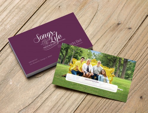 Songs of Life Photography Business Card